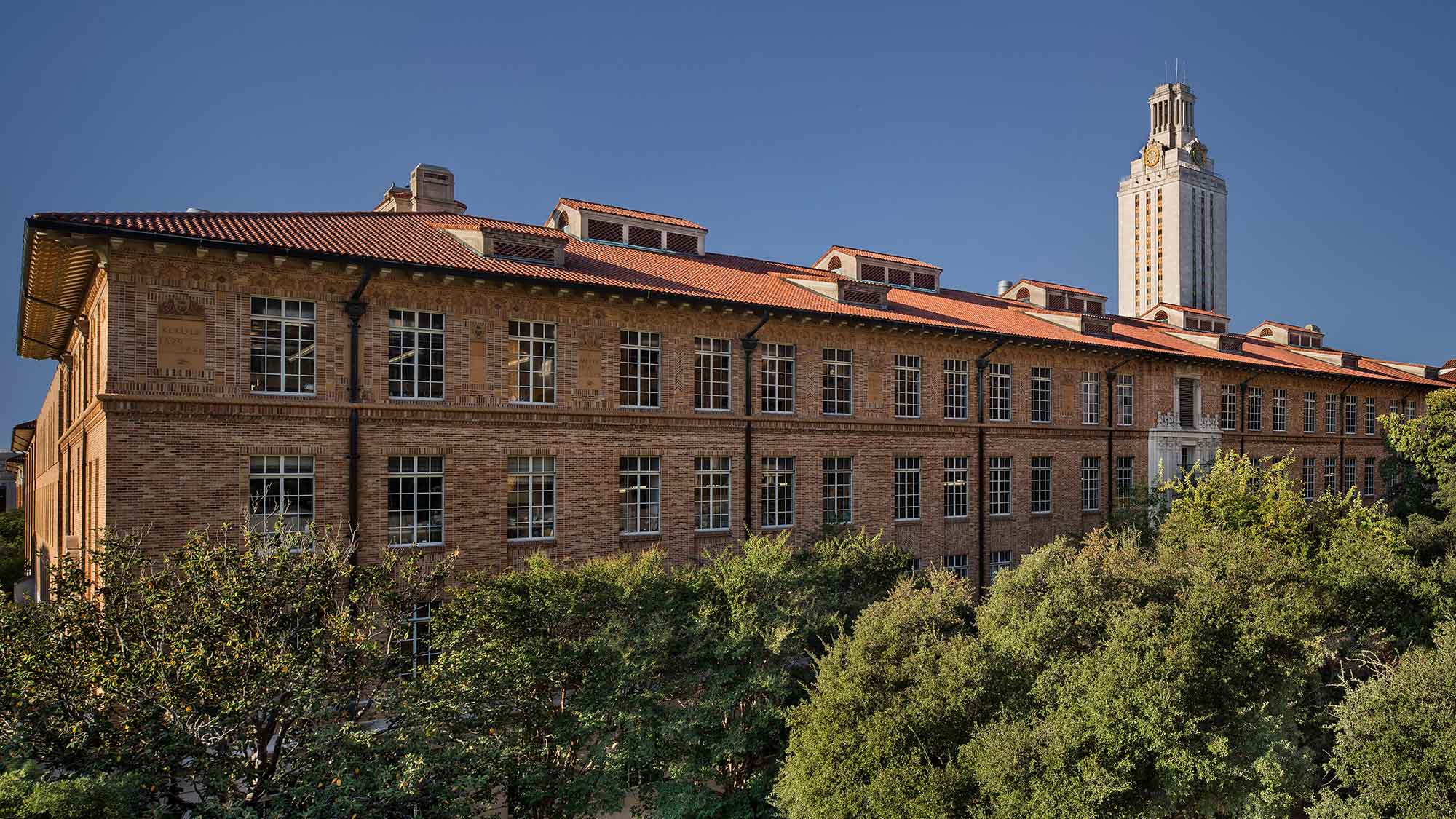 Outside view of Welch Hall
